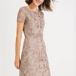 پیراهن تمام دانتل ابریشم دوزی کالباسی