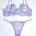 ست فنردار یاسی سبز برند ژینا