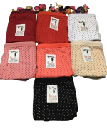 شورت نخی زنانه خالدار برند تی شین(نهال سابق)